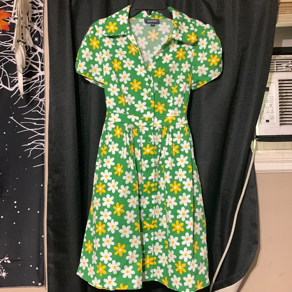 ModCloth flower dress size XXS (like new)